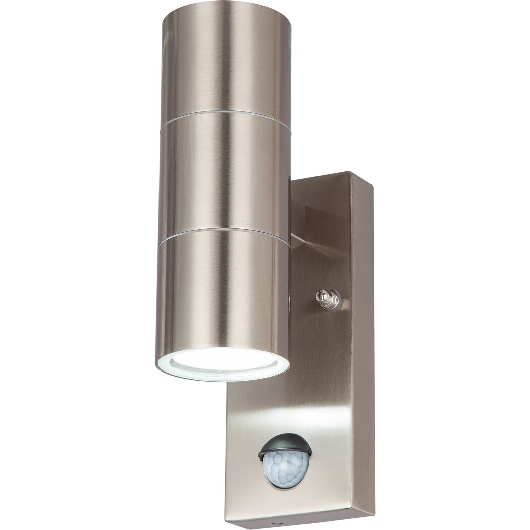 LED-Außenwandleuchte 'Delhi' mit Bewegungssensor 450 lm RGB - tunable white IP 44 Ø 6 x 22 cm