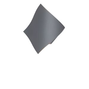 Wandleuchte 'Osaka' schwarz 21 cm