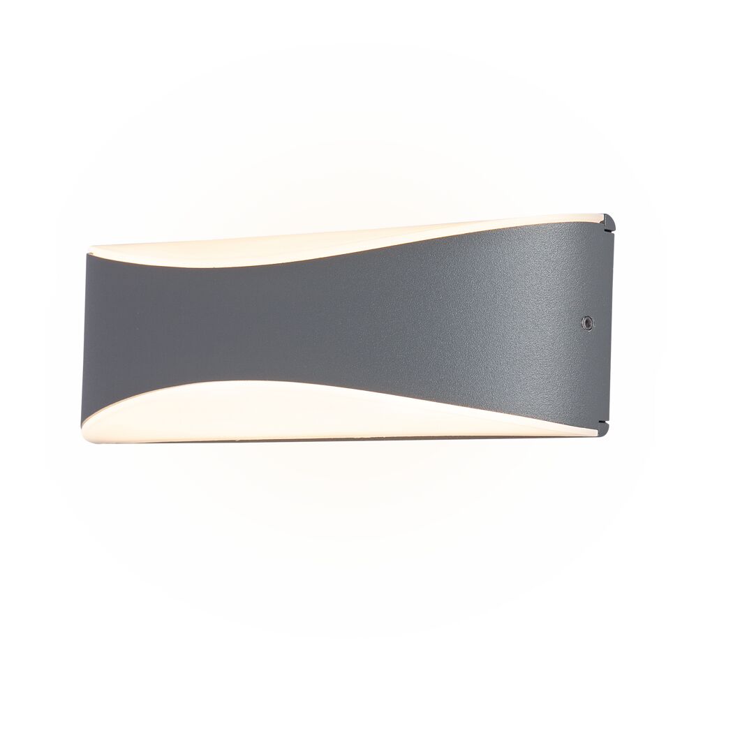 LED-Außenwandleuchte 'Ankara' 750 lm warmweiß IP 44 23 x 5,6 x 7,2 cm