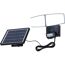 Solar-Außenleuchte mit Bewegungsmelder und Solarpanel