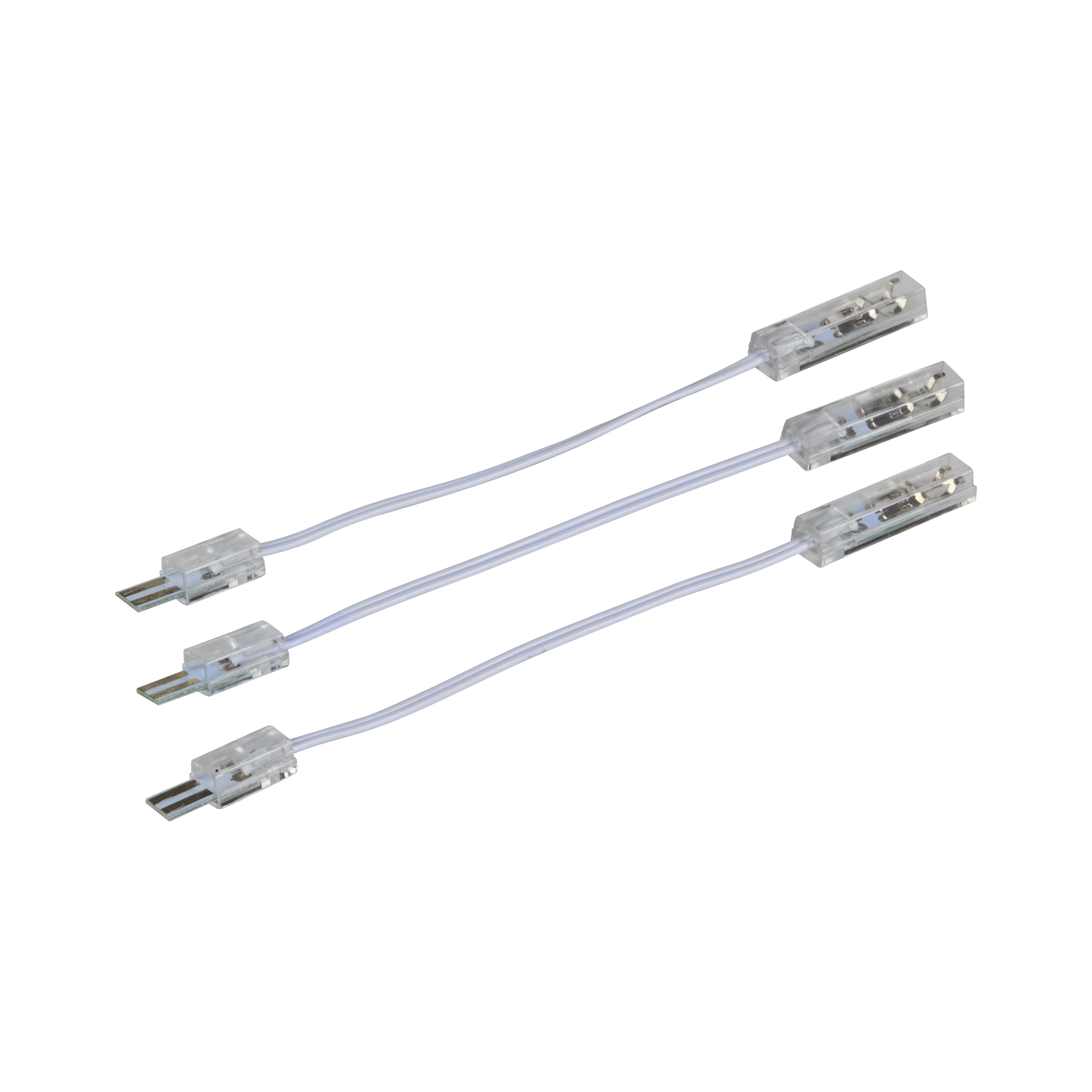 LED-Profilschienen weiß 4 Stück à 40 cm
