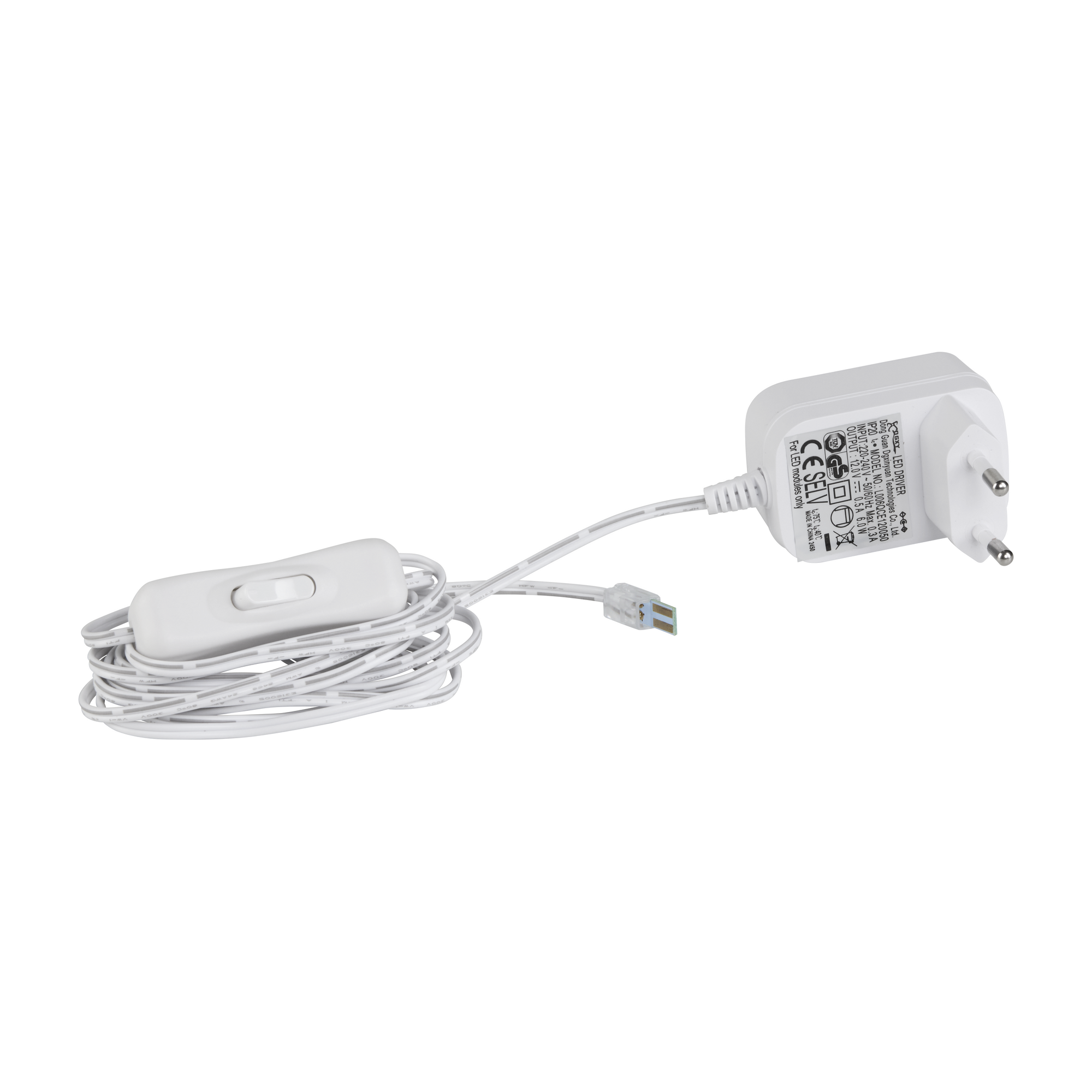 LED-Profilschienen weiß 4 Stück à 40 cm