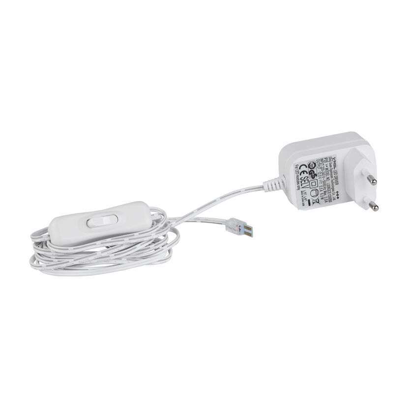 LED-Profilschienen weiß 4 Stück à 40 cm
