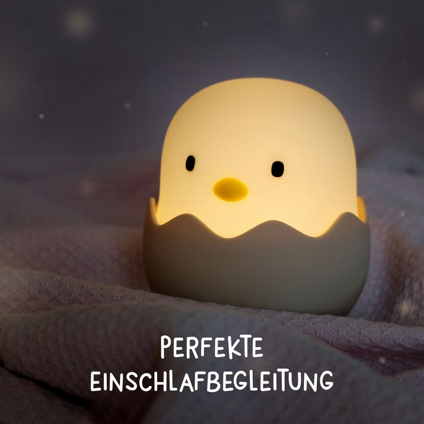 LED-Nachtlicht 'Eggy Egg' 1 W 3000 K warmweiß + RGB