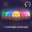 LED-Nachtlicht 'Eggy Egg' 1 W 3000 K warmweiß + RGB