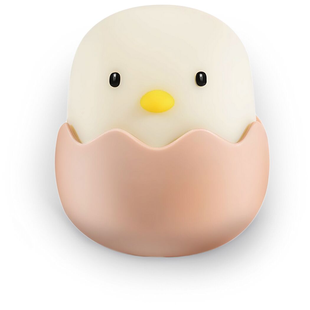 LED-Nachtlicht 'Eggy & Friends' dimmbar 1,2 W 20 lm warmweiß, Farbwechsler 9,5 x 10,2 x 10,2 cm