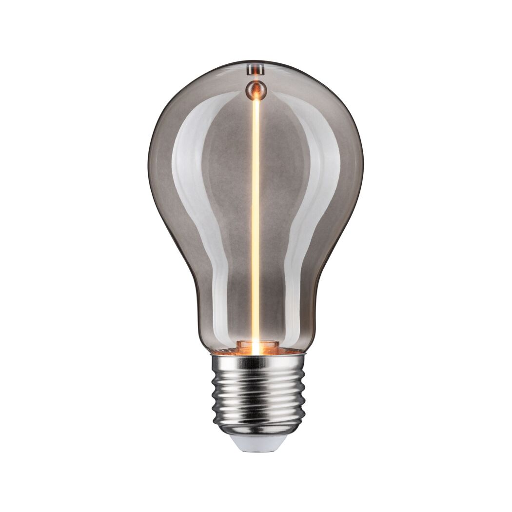 LED-Leuchtmittel 'Floating Shine' Standardform smoky E27 2,2 W 60 lm warmweiß