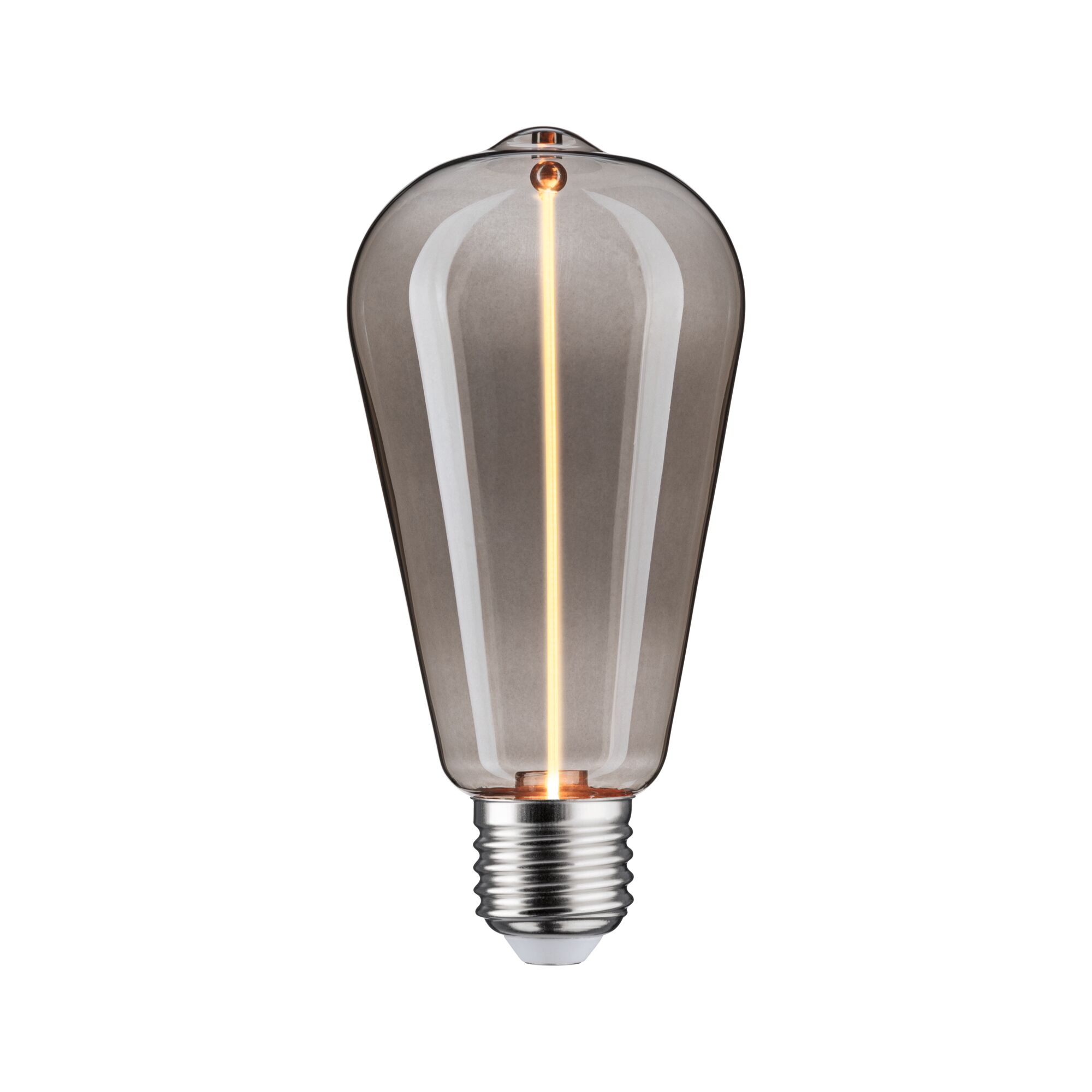 LED-Kolben 'Floating Shine' ST64 E27 2,8 W Rauchglas