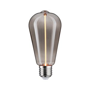 LED-Kolben 'Floating Shine' ST64 E27 2,8 W Rauchglas