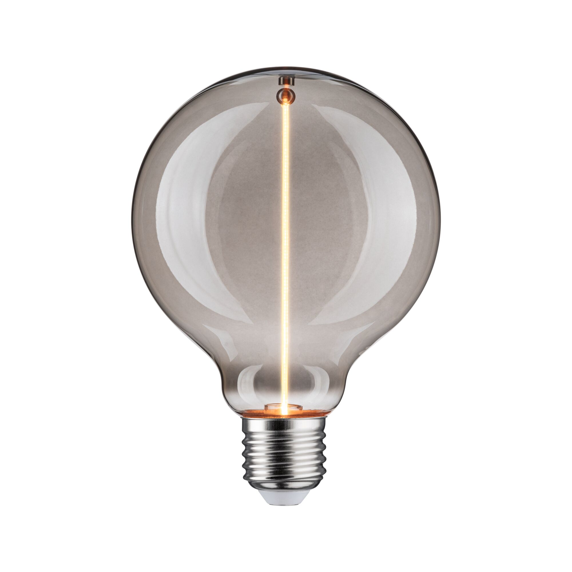LED-Globe 'Floating Shine' G95 E27 2,8 W Rauchglas