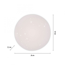 LED-Deckenleuchte 'Uranus' weiß Ø 26 cm
