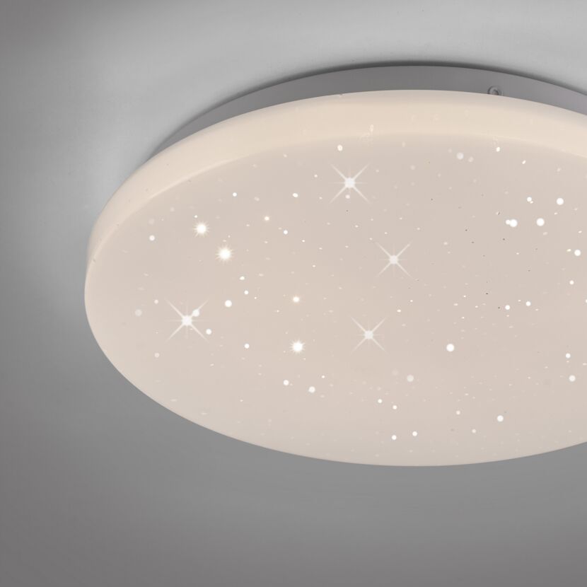 LED-Deckenleuchte 'Uranus' weiß Ø 26 cm