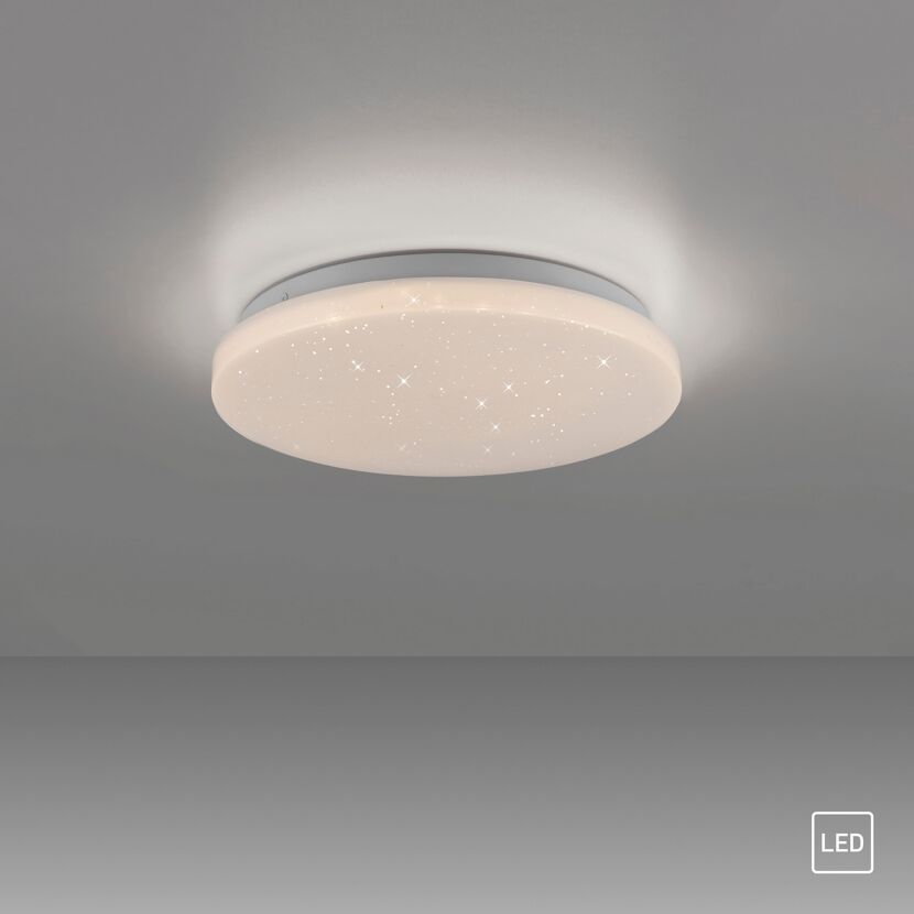 LED-Deckenleuchte 'Uranus' weiß Ø 26 cm