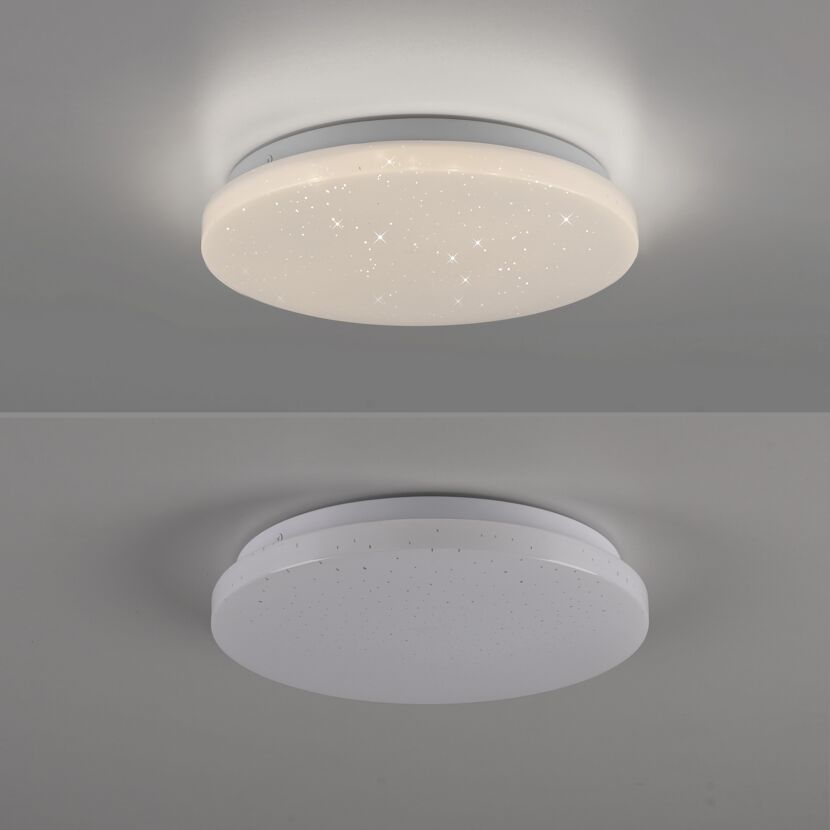 LED-Deckenleuchte 'Uranus' weiß Ø 26 cm