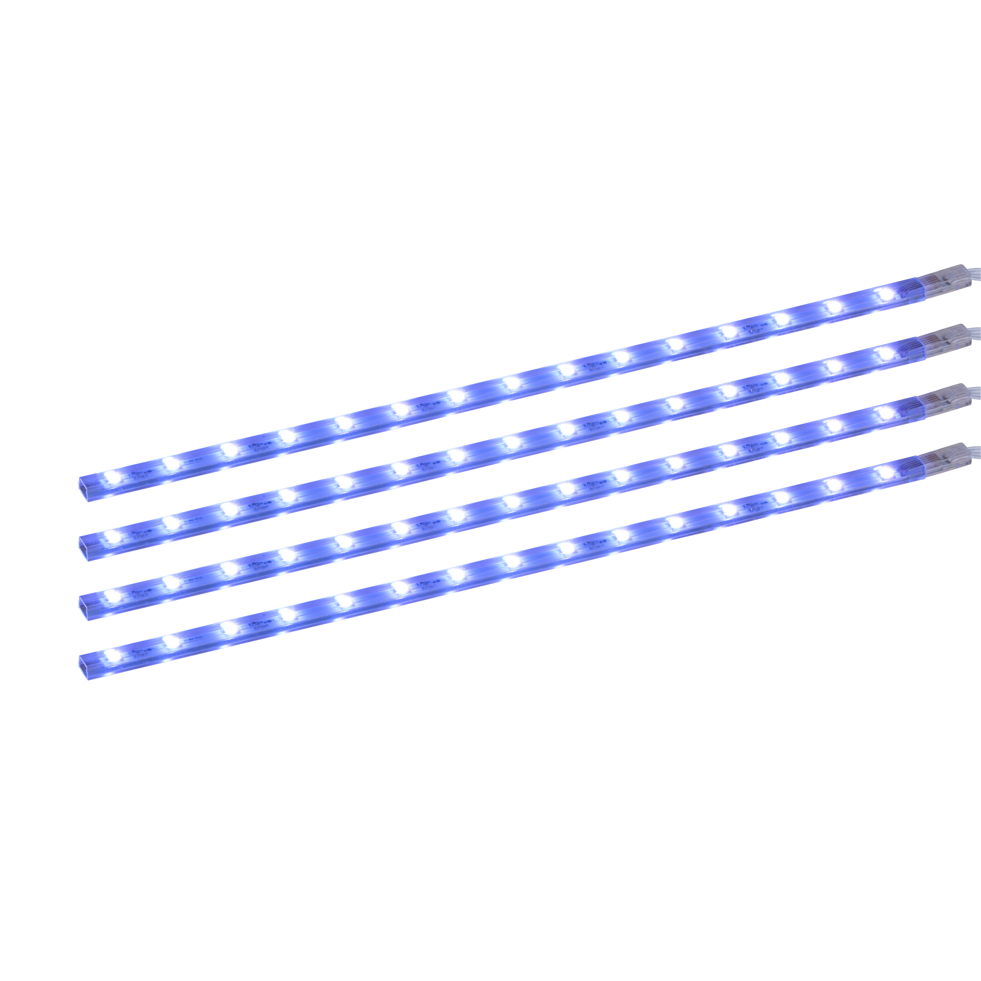 LED-Profilschienen bunt 4 Stück à 40 cm