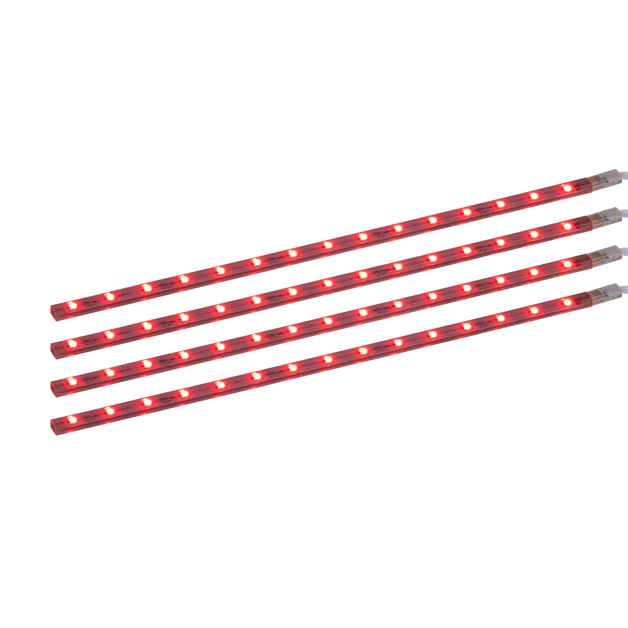 LED-Profilschienen bunt 4 Stück à 40 cm