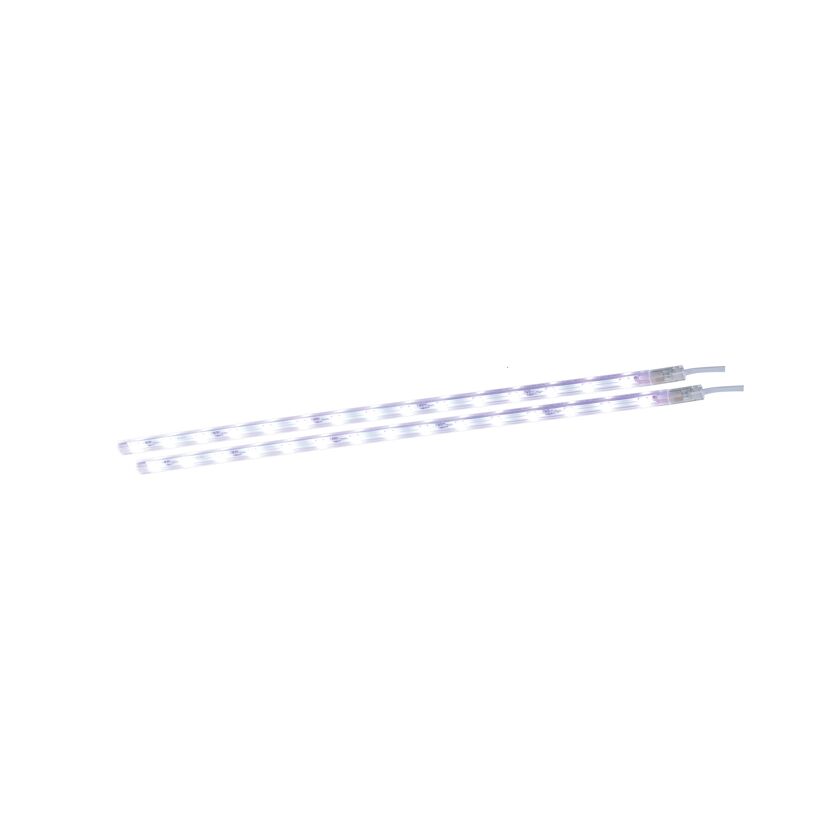 LED-Profilschienen weiß mit 2 Schienen a´40 cm, Farbwechsel dimmbar