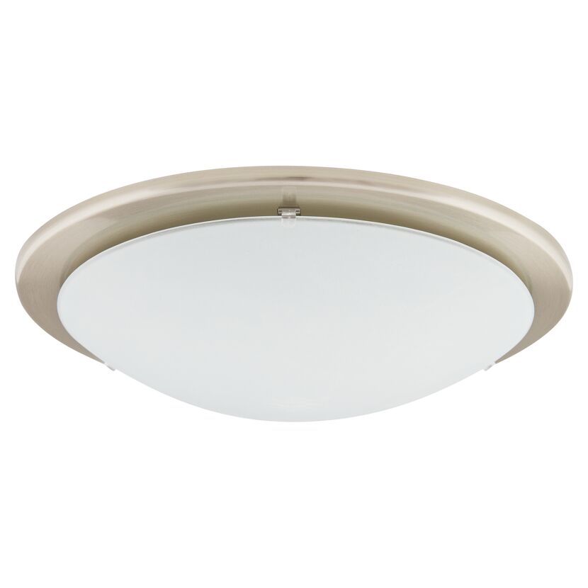 Deckenleuchte Planet, satiniert, Nickel
