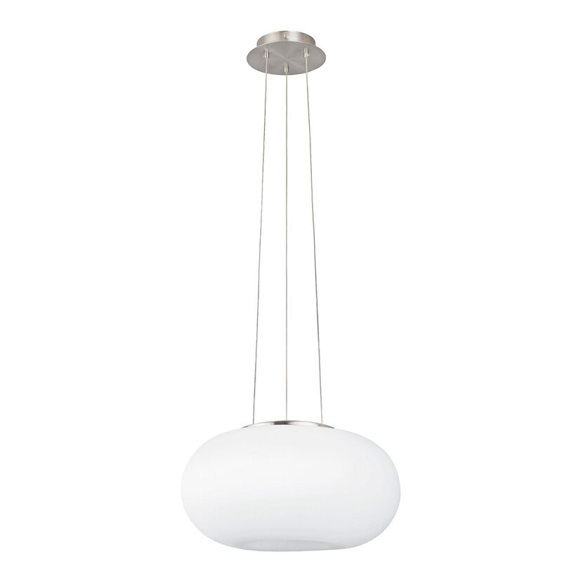 Hängeleuchte Optica, opal-matt