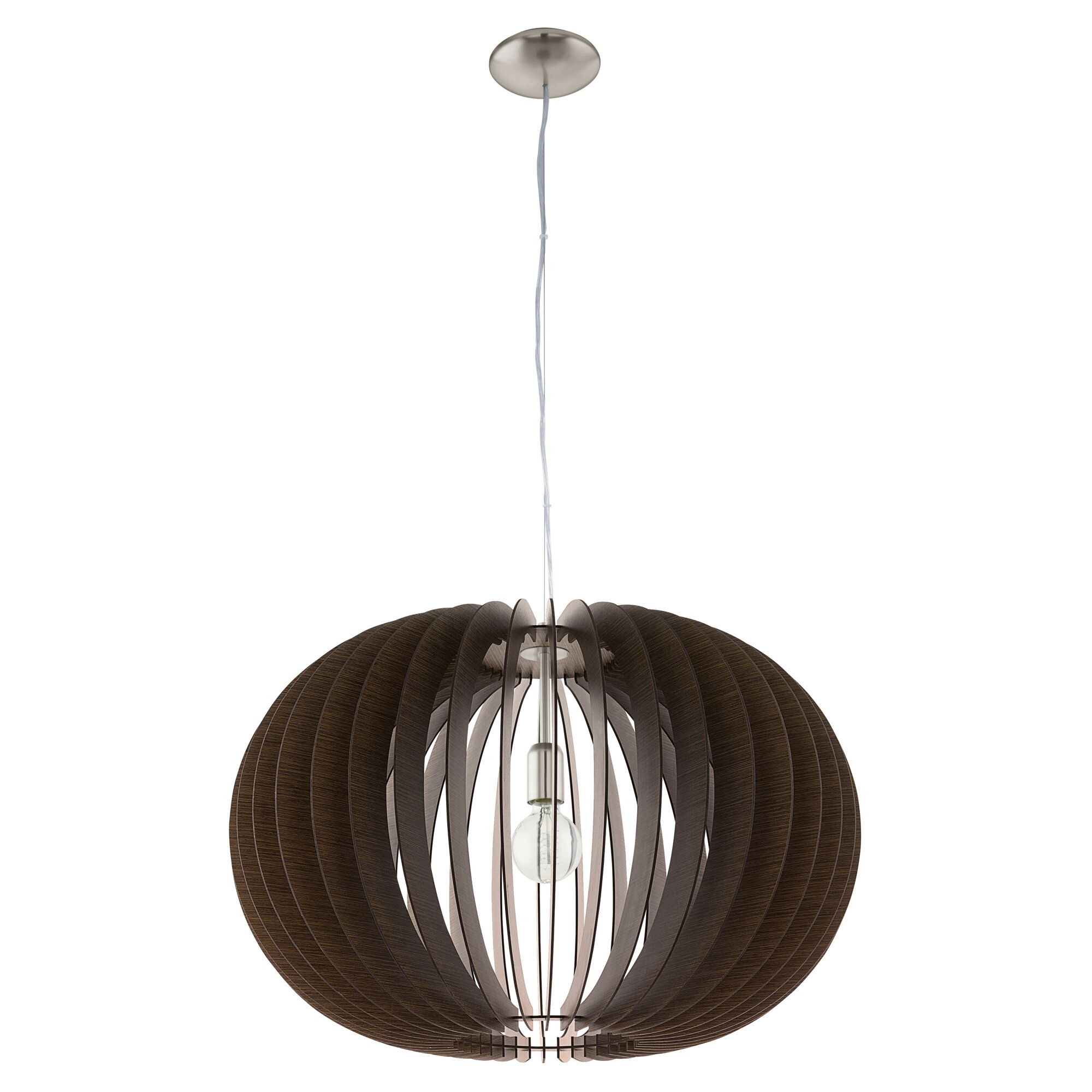 Braune Hängeleuchte Stellato