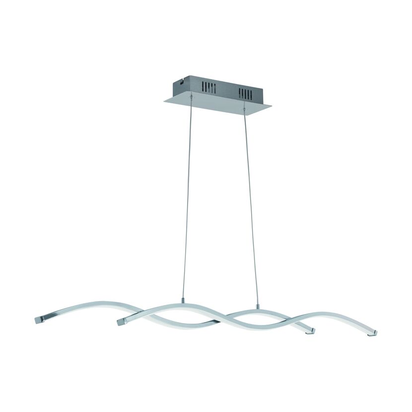 LED-Hängeleuchte Lasana2, chrom