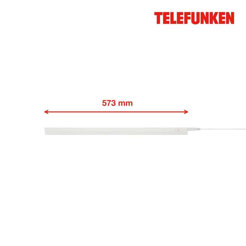 LED-Unterbauleuchte weiß 8 W 57,3 x 2,2 x 3 cm