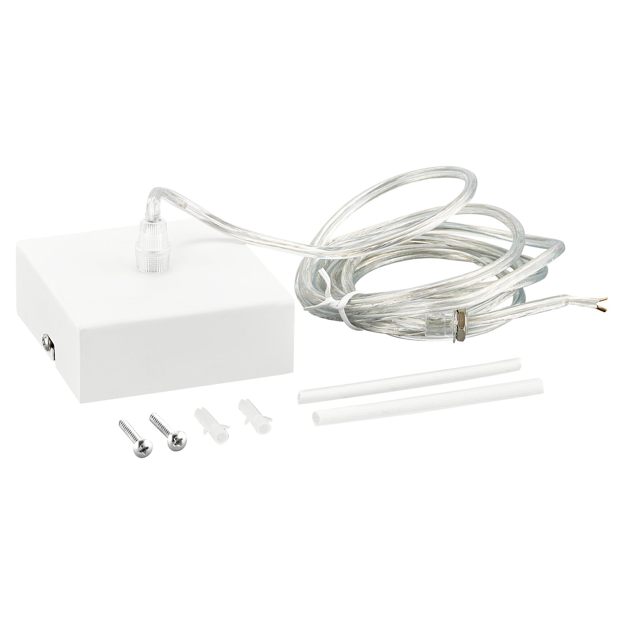 Externe Einspeisung mit Montagematerial