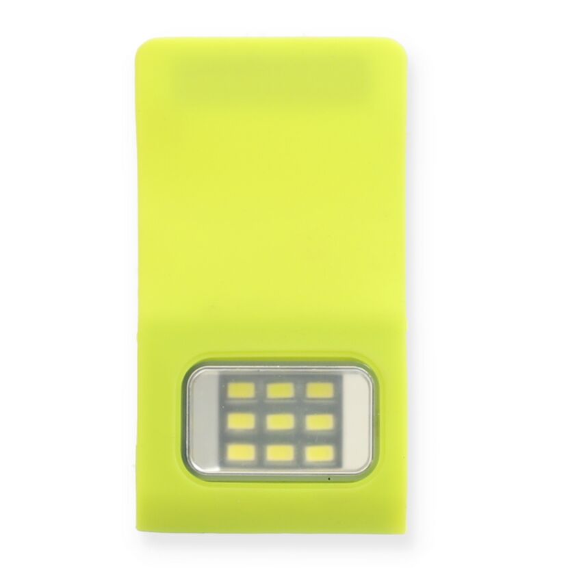 LED-Clip-Leuchte mit Magnet grün 160 lm 5,2 x 4,6 cm