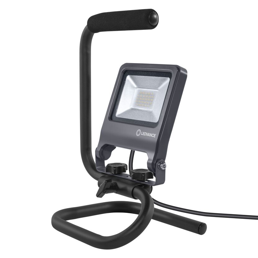 LED-Baustrahler 'Worklights' grau 1700 lm, IP 65