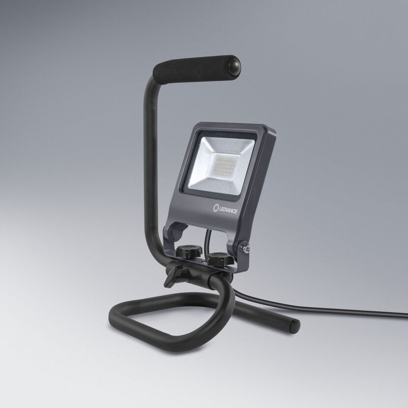 LED-Baustrahler 'Worklights' grau 1700 lm, IP 65