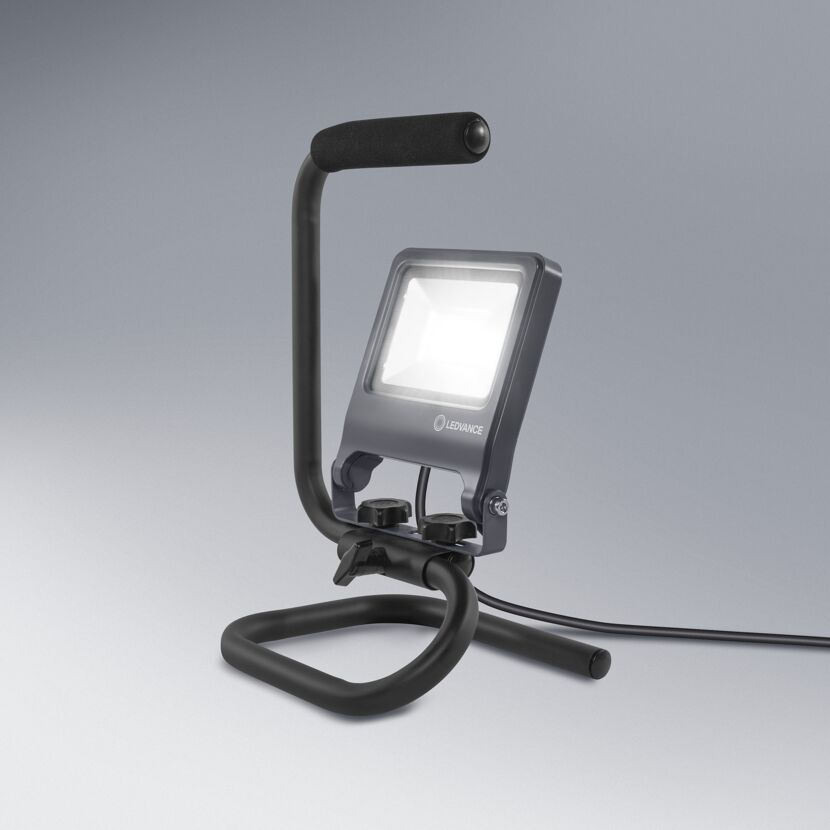 LED-Baustrahler 'Worklights' grau 1700 lm, IP 65