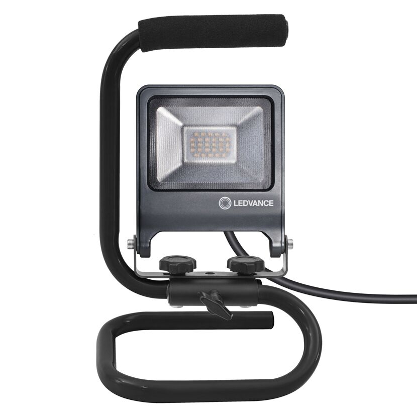 LED-Baustrahler 'Worklights' grau 1700 lm, IP 65