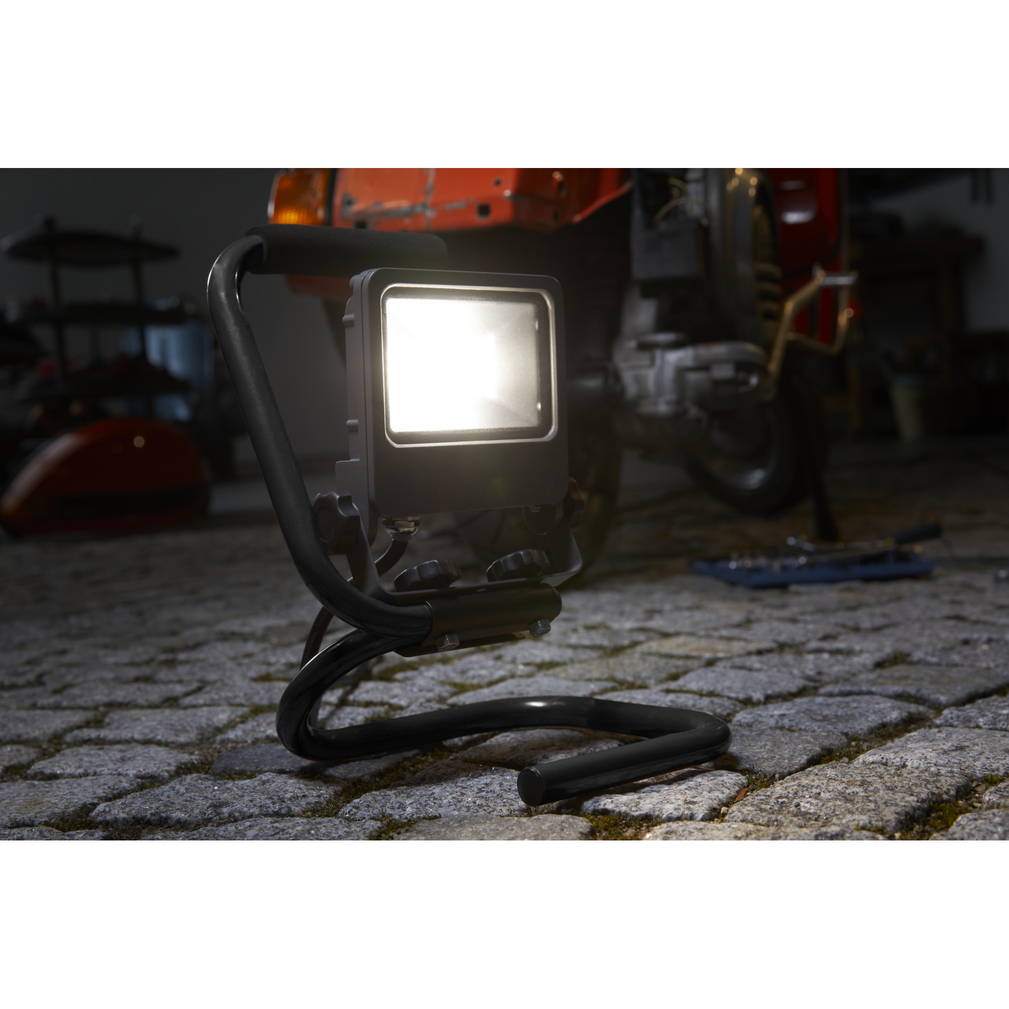 LED-Baustrahler 'Worklights' grau 1700 lm, IP 65 + product picture