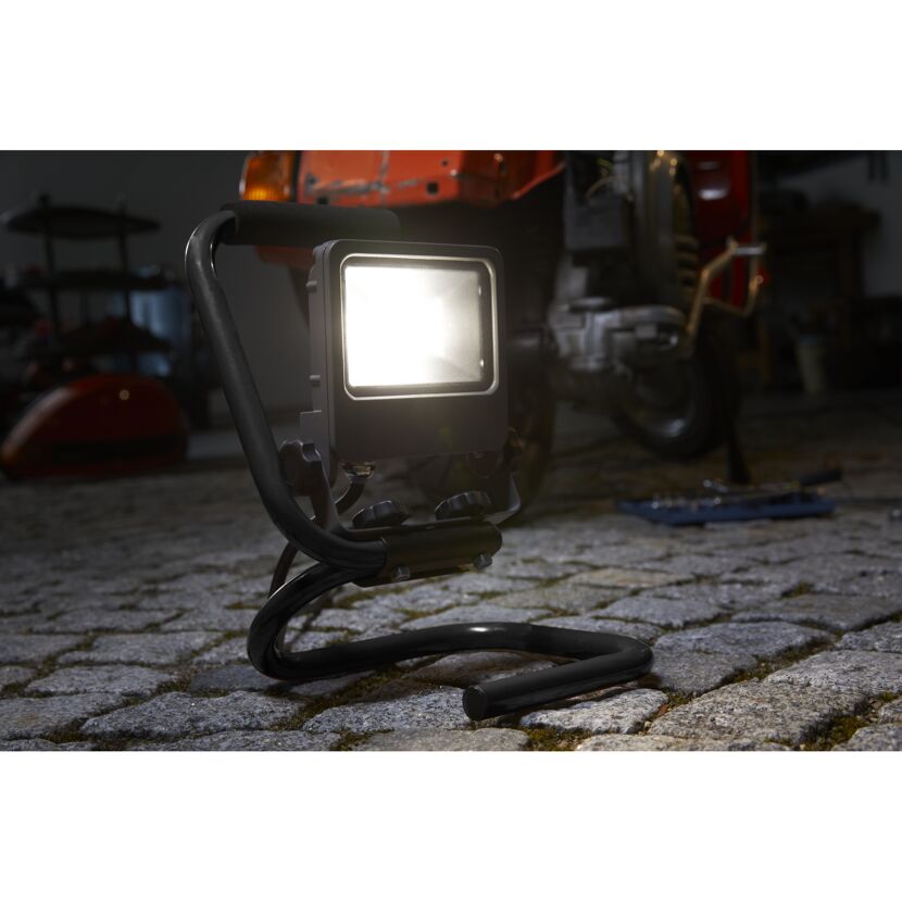 LED-Baustrahler 'Worklights' grau 1700 lm, IP 65