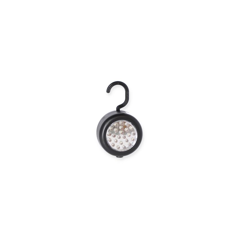 Schwarze Mini-Arbeitsleuchte mit 24 LEDs