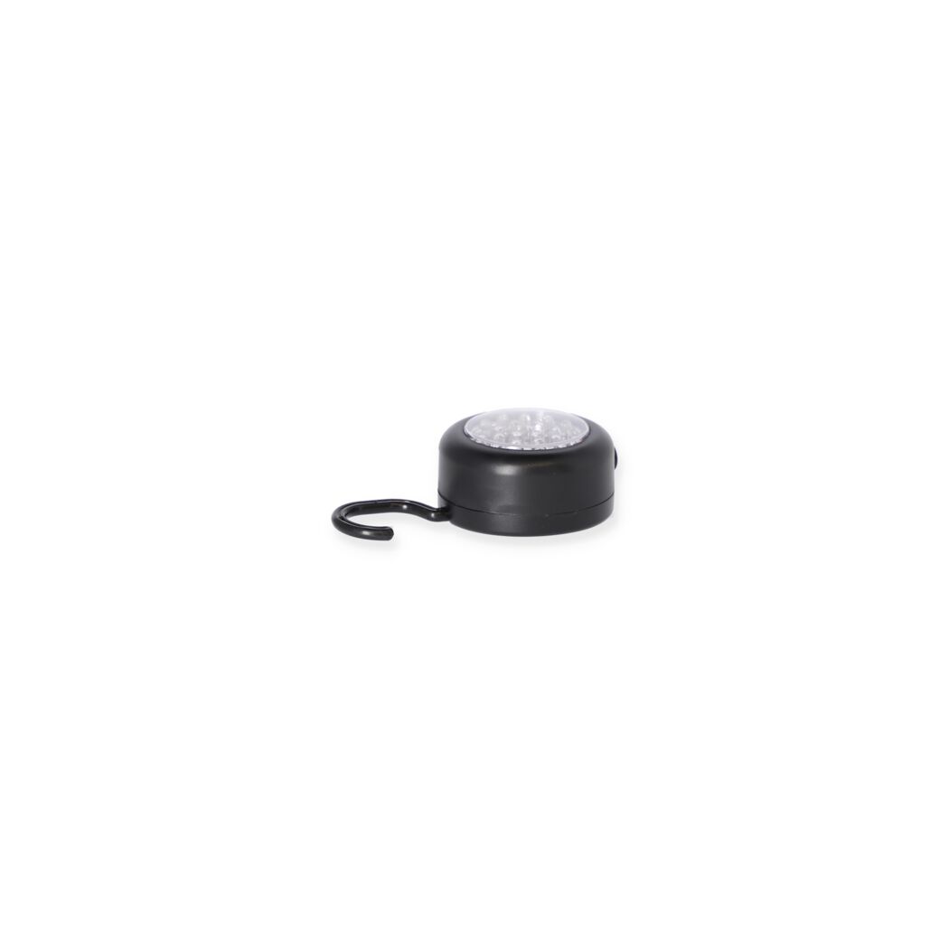 Schwarze Mini-Arbeitsleuchte mit 24 LEDs