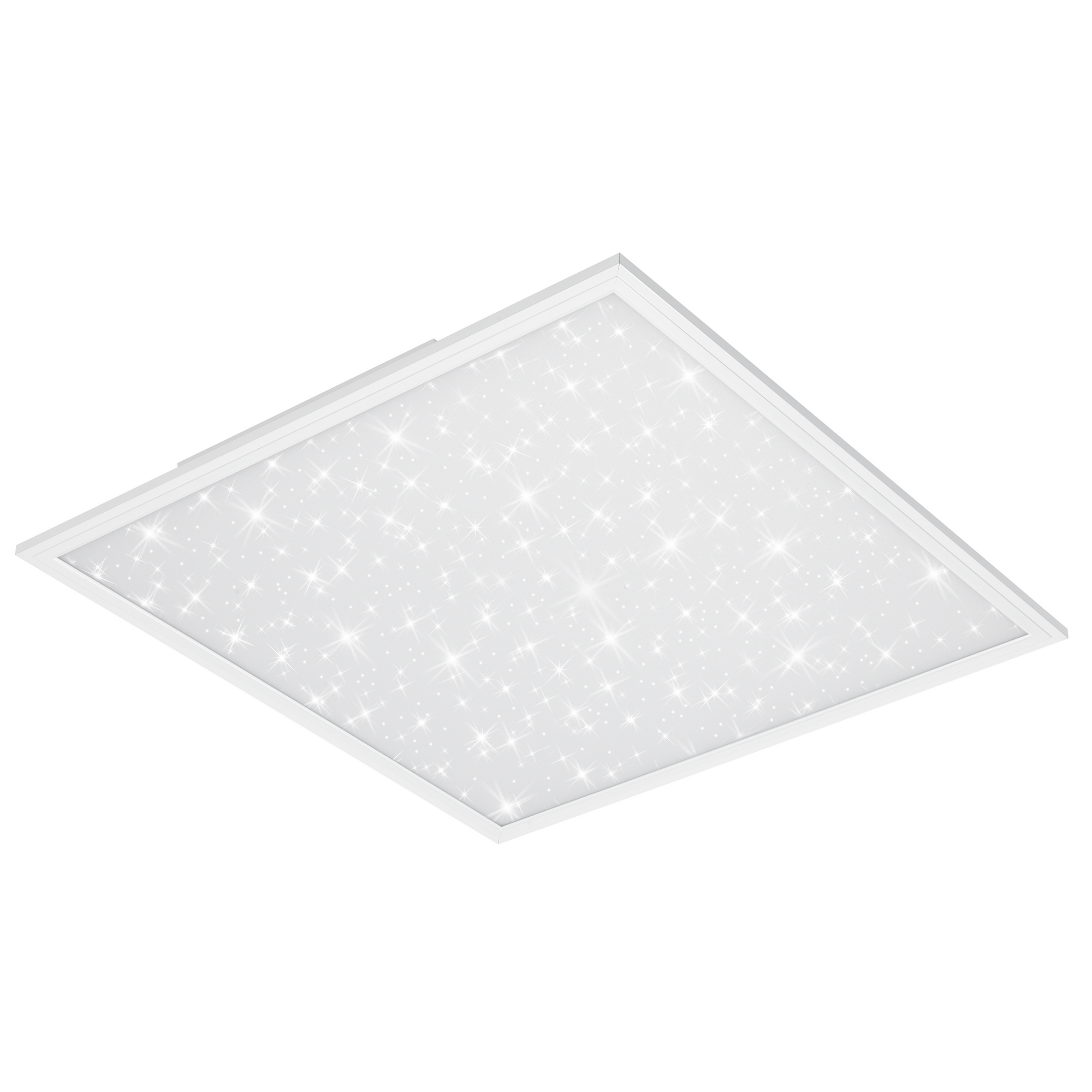 LED-Deckenleuchte 'Vetsa' mit Sternendekor-Dekor, weiß, 4100 lm, 59,5 x 59,5 cm + product picture