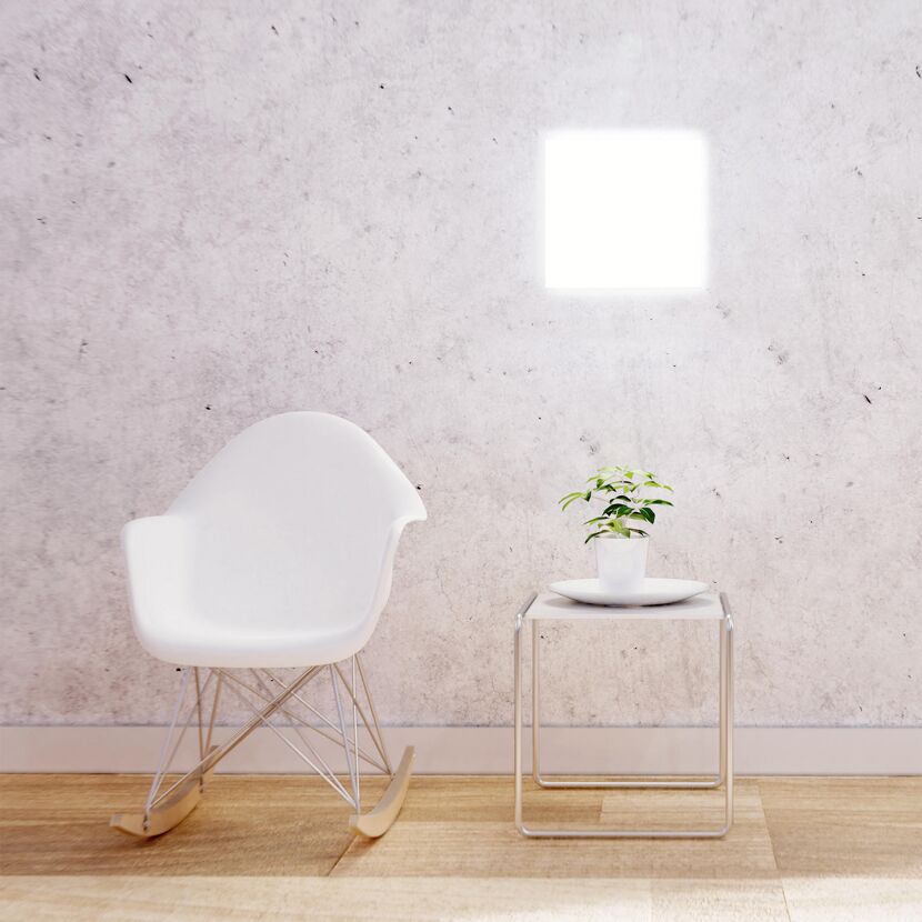 LED-Panel 'tint' dimmbar 15,5 W 1600 lm RGB - tunable white 30 x 5,9 x 30 cm