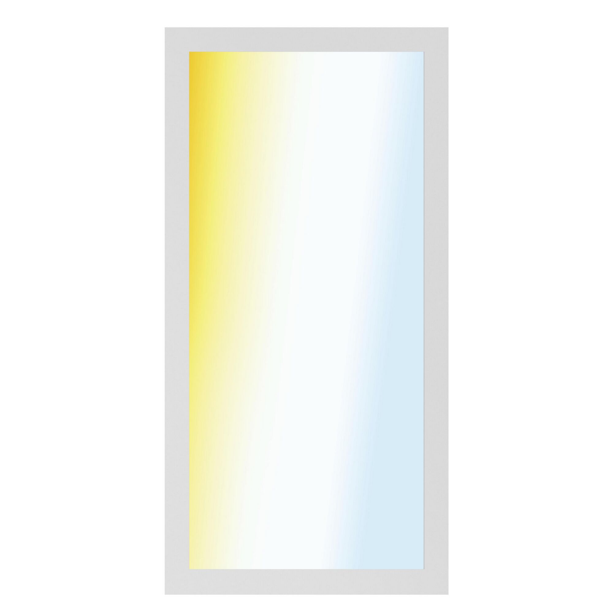 LED-Panel mit Farbverlauf von Warmweiß zu Tageslichtweiß