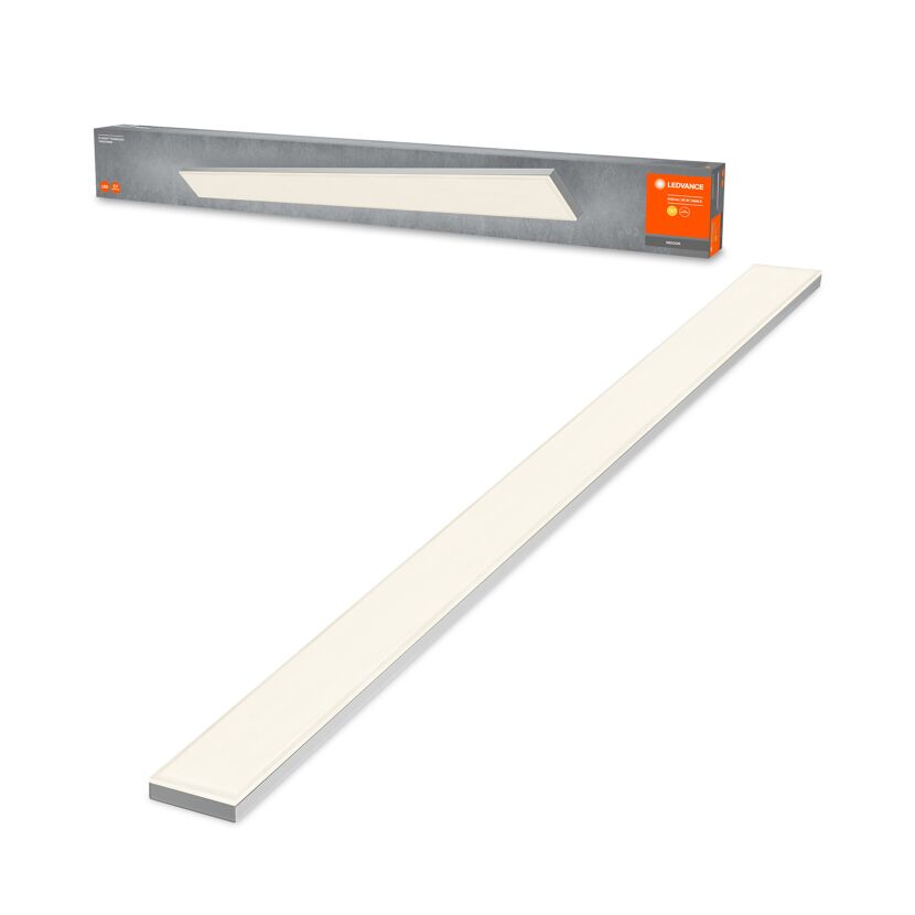 Anbauleuchte 'Planon™ Frameless' weiß 120 x 10 cm 2500 lm