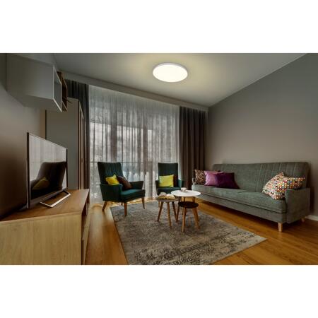6. Bild von Anbauleuchte 'Planon™ Frameless' weiß Ø 45 cm 2700 lm