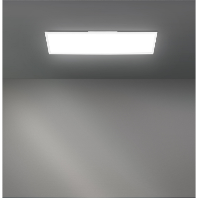 Bild von LED-Panelleuchte weiß 120 x 30 cm 4900 lm mit Fernbedienung