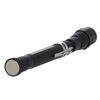 Schwarze Teleskop-Arbeitsleuchte mit drei LEDs