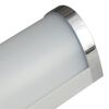 Nahaufnahme LED-Deckenleuchte 'Canea 60' silber.