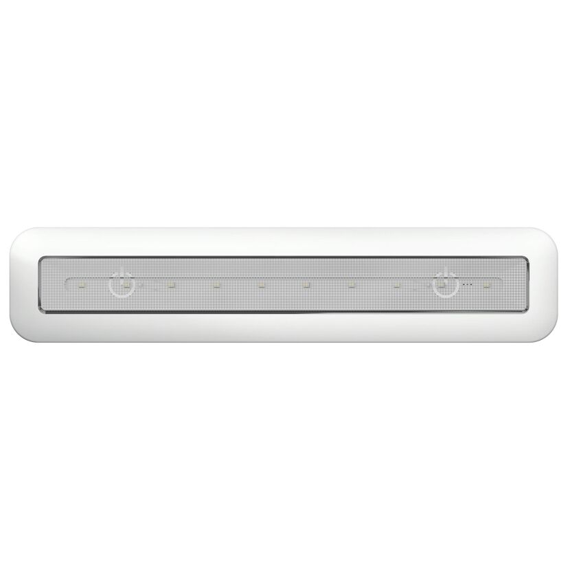 Weiße LED-Leuchte Mobina Push 30