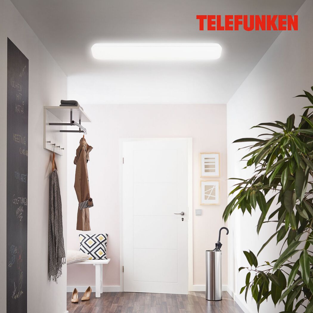 LED-Deckenleuchte 'Kista' dimmbar 5300 lm neutralweiß 18,5 x 5,5 x 115,5 cm
