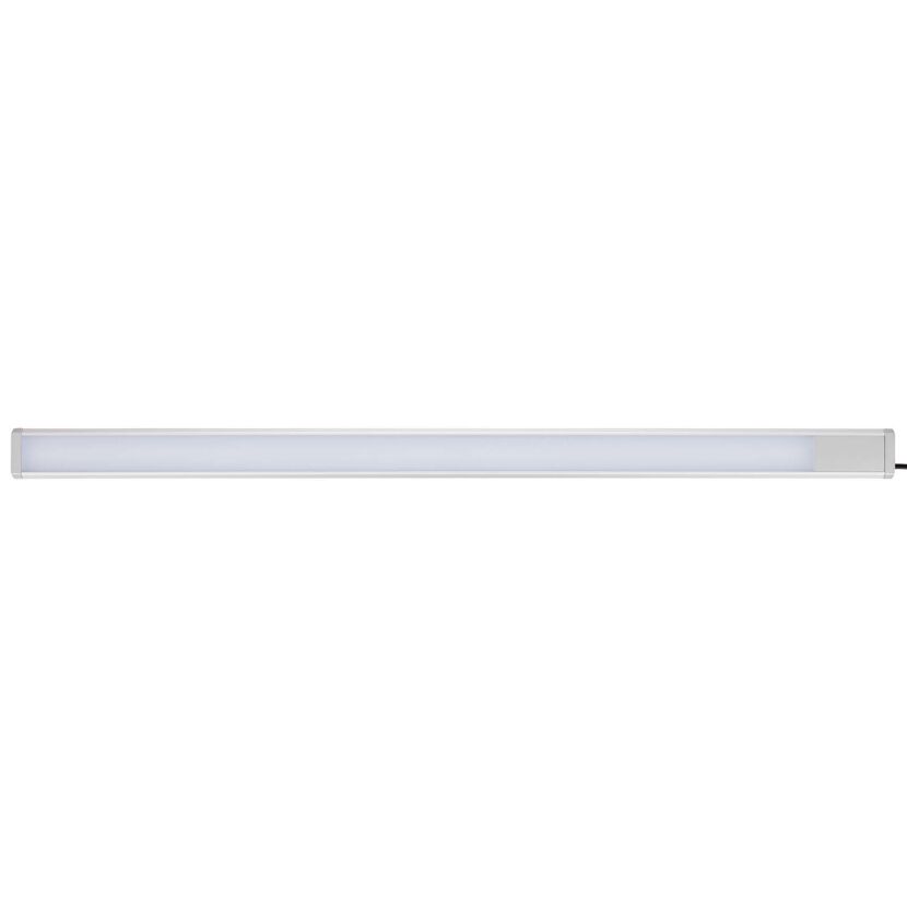 LED-Unterbauleuchte 'UTO' silbern 14 W 87, 5 x 5 x 1,5 cm