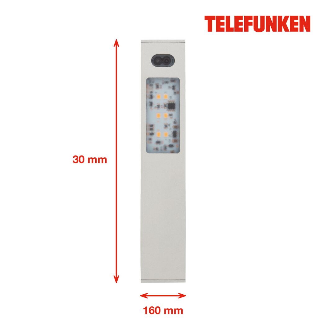 Telefunken LED Unterbauleuchte mit Maßen