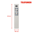 LED-Unterbauleuchten-Set 'THOT' silbern 2,5 W 16 x 3 x 1,5 cm 3-teilig