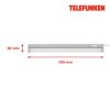 LED-Unterbauleuchte 'Kronos' 6 W 800 lm neutralweiß 54,5 x 2,5 x 54,5 cm